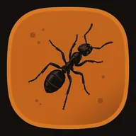 An employee identity, drawn as an ant sealed in amber